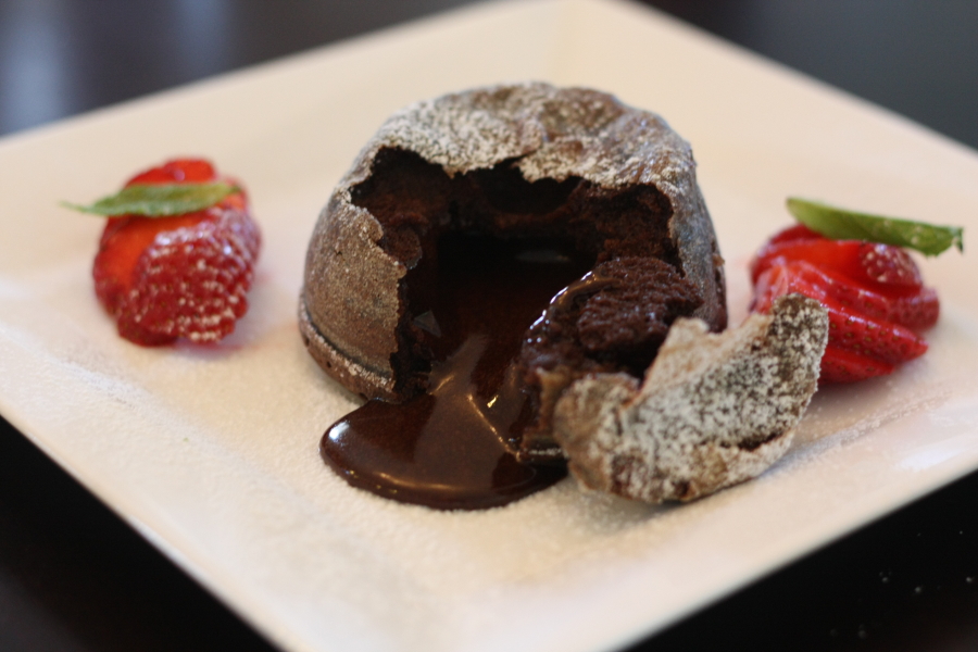 Molten Chocolate Cake Cooking With Sam